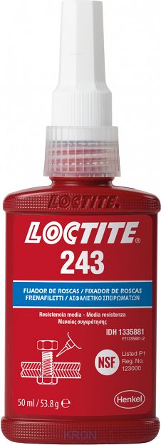 LOCTITE 243 50ML zabezpieczanie połączeń gwintowych