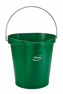 VIKAN 56862 wiadro zielone 12l