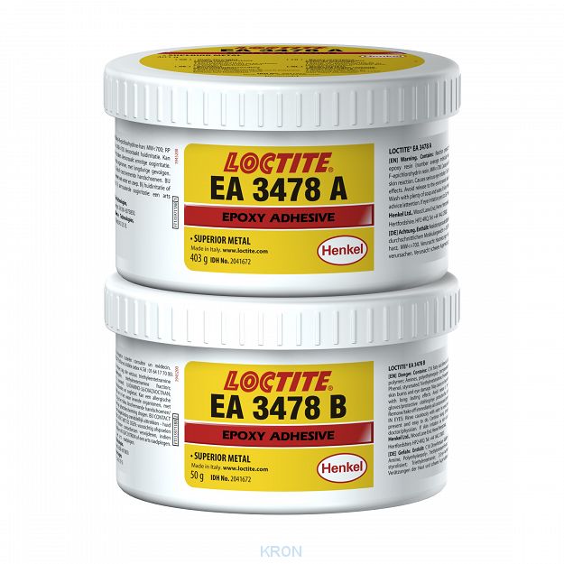 LOCTITE EA 3478 453G - żywica epoksydowa z wypełniaczem żelazokrzemowym, superior metal