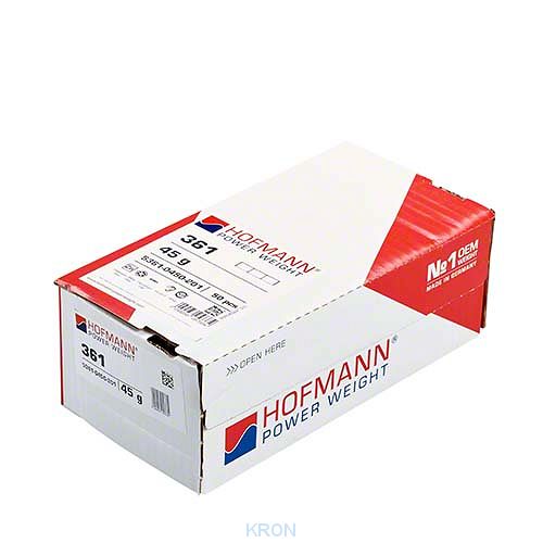 CIĘŻAREK KLEJONY HOFMANN TYP 361 45G ZN 50 SZTUK