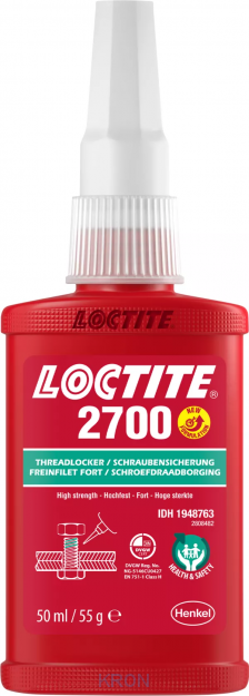 LOCTITE 2700 50ML - zabezpieczanie połączeń gwintowych