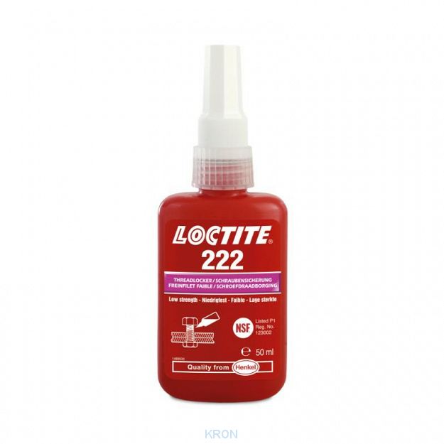 222 LOCTITE 50ML zabezpieczanie połączeń gwintowych