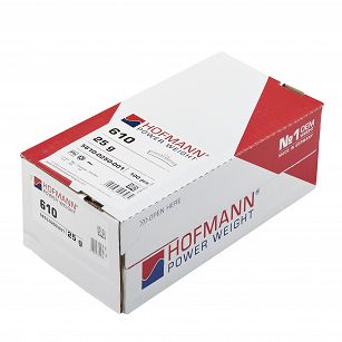 Ciężarki nabijane HOFMANN 610 STD 25g do kół aluminiowych