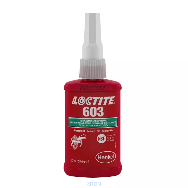 LOCTITE 603  50ML - mocowanie części współosiowych