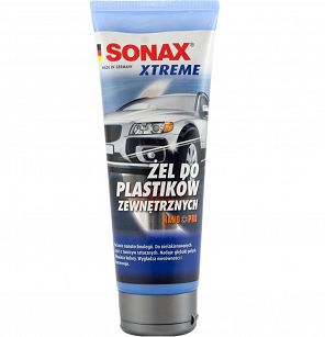 SONAX 210141 XTREME żel czarnidło do plastików zewnętrznych nano pro 250ml